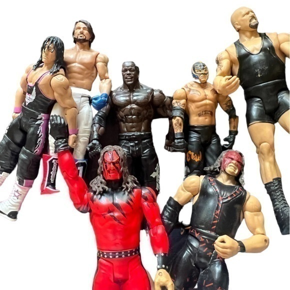 ▶️ Mattel- WWE Collectable Toy Action Figure Guys (7) - Picture 1 of 16